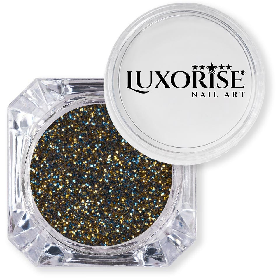 Sclipici Glitter Unghii Pulbere LUXORISE, Confetti Ice - 1 | YEO