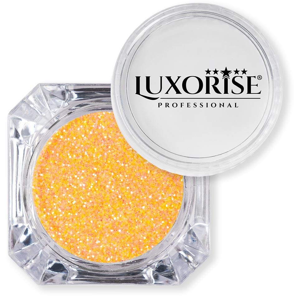 Sclipici Glitter Unghii Pulbere LUXORISE, Orange #17 - 1 | YEO