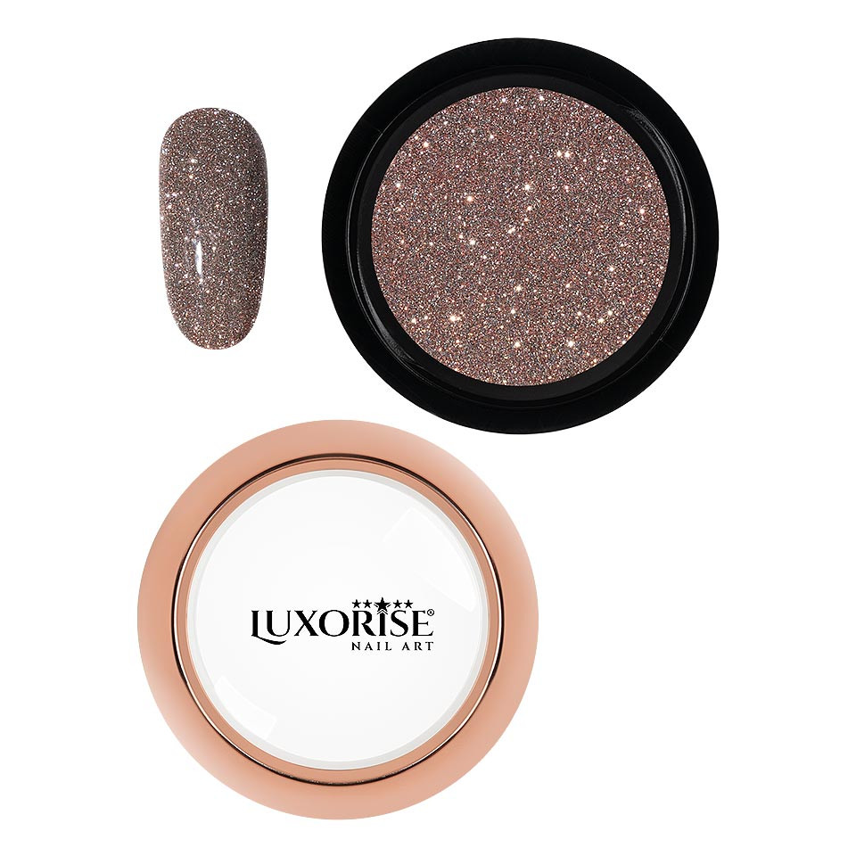 Sclipici Unghii Disco LUXORISE, Real Glow - 3 | YEO