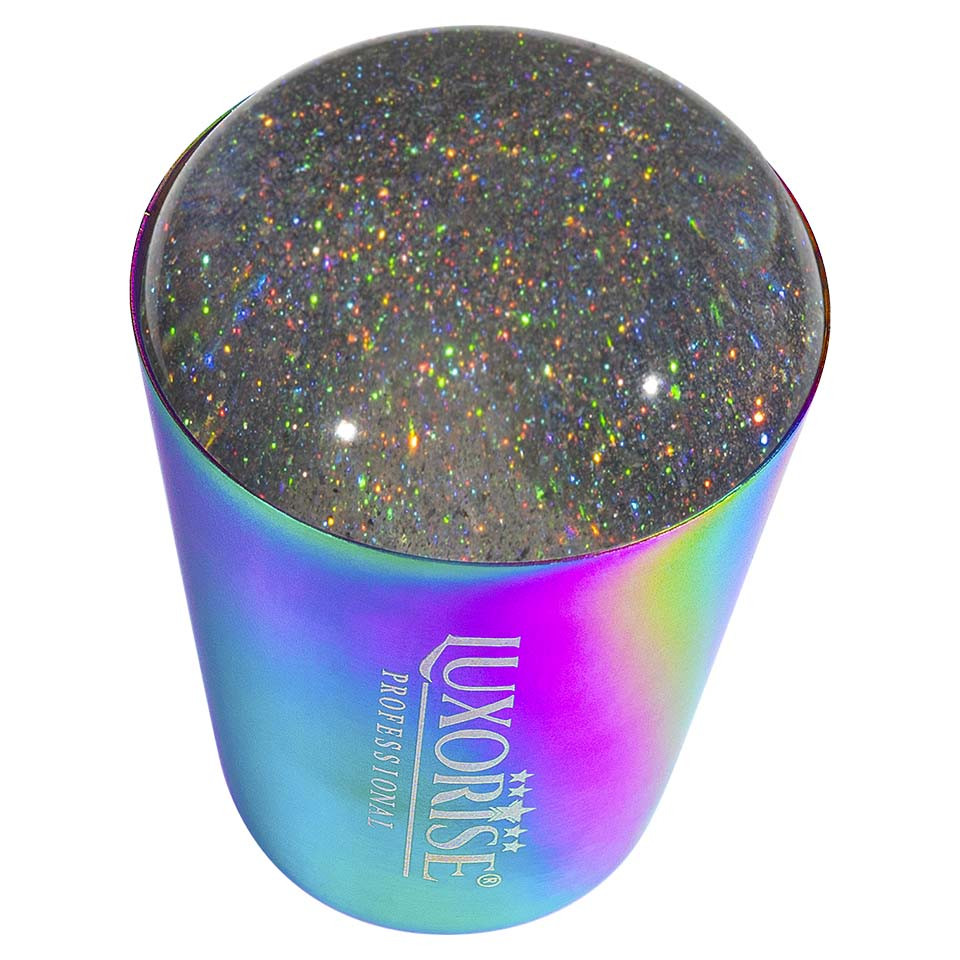 Stampila Unghii Silicon cu Racleta, LUXORISE Starlight Dust - 2 | YEO