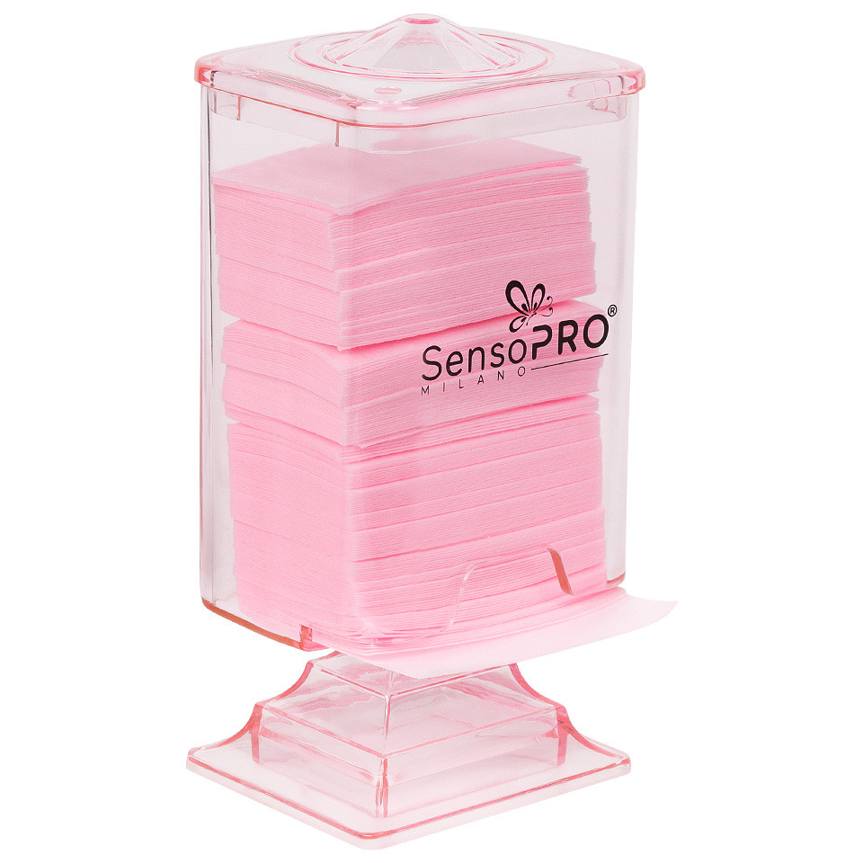 Suport servetele unghii SensoPRO Milano cu picior, Pink - 1 | YEO