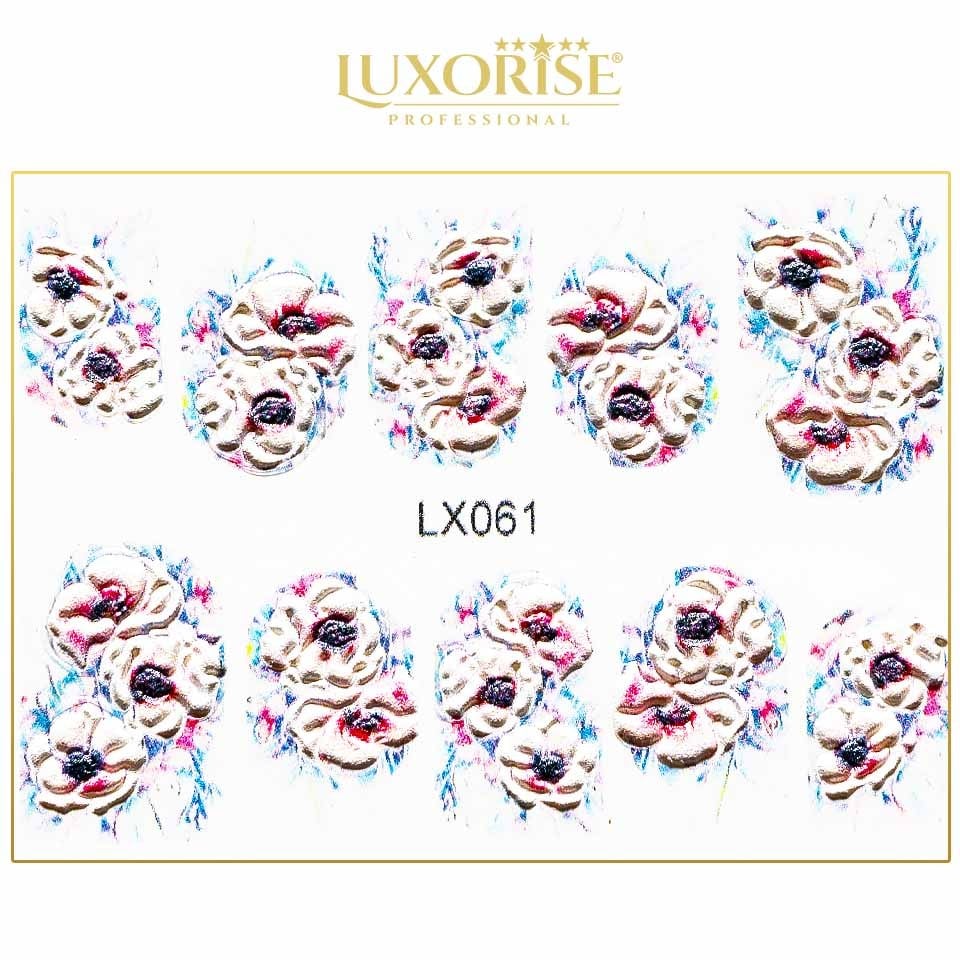 Tatuaj 3D Unghii LUXORISE Artistry LX061 - 3 | YEO