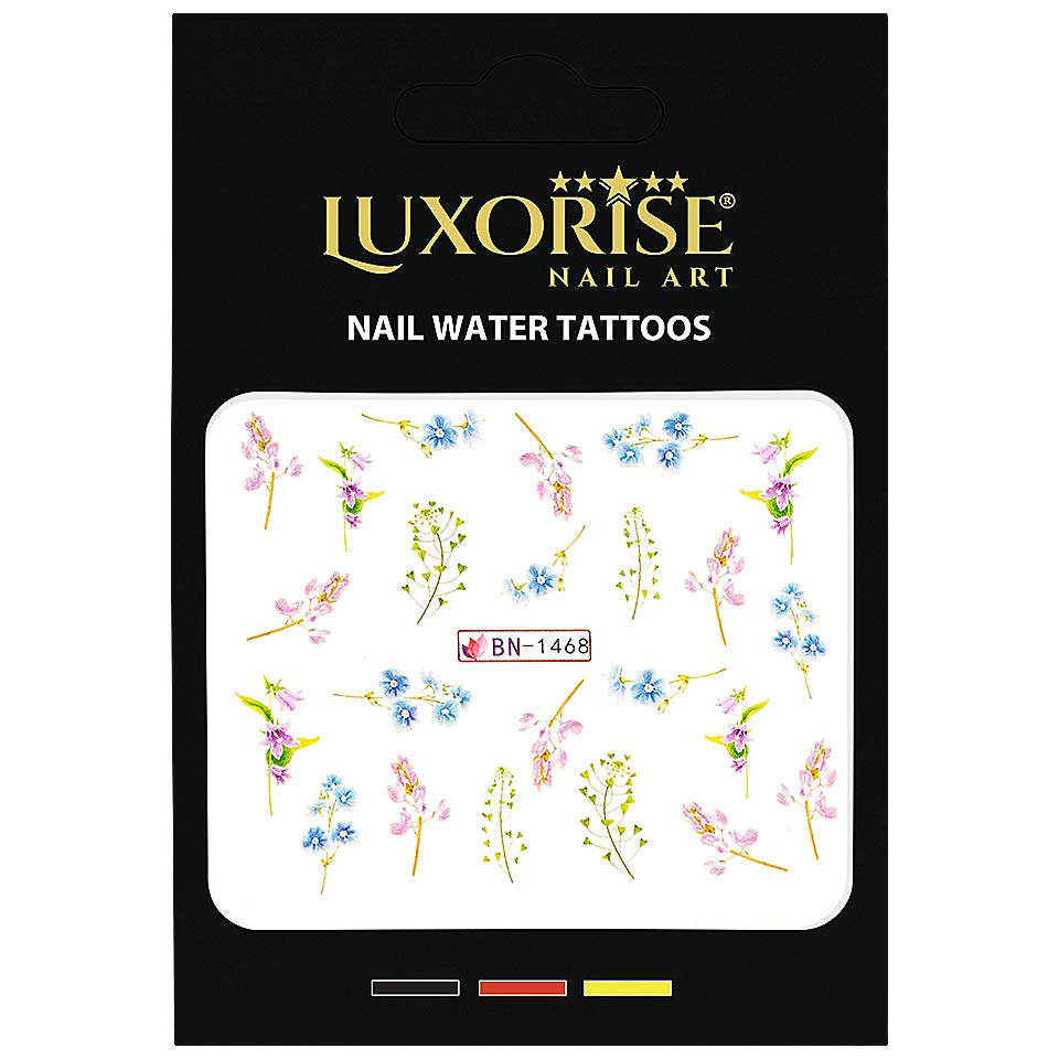 Tatuaj unghii LUXORISE, Bohemian Spring BN-1468 - 1 | YEO