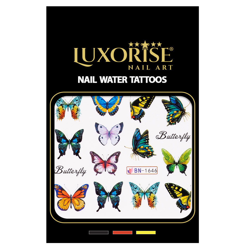 Tatuaj Unghii LUXORISE Butterly Lullaby, BN-1646 - 1 | YEO