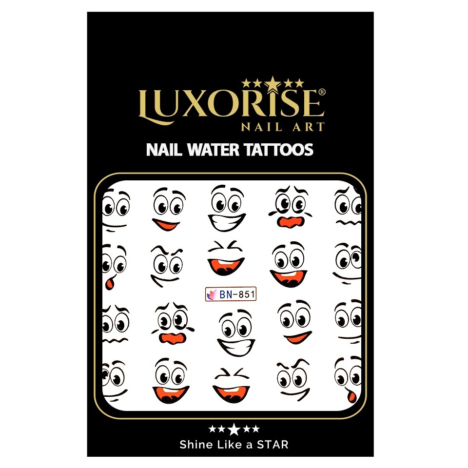 Tatuaj Unghii LUXORISE Emotion Twist, BN-851 - 1 | YEO