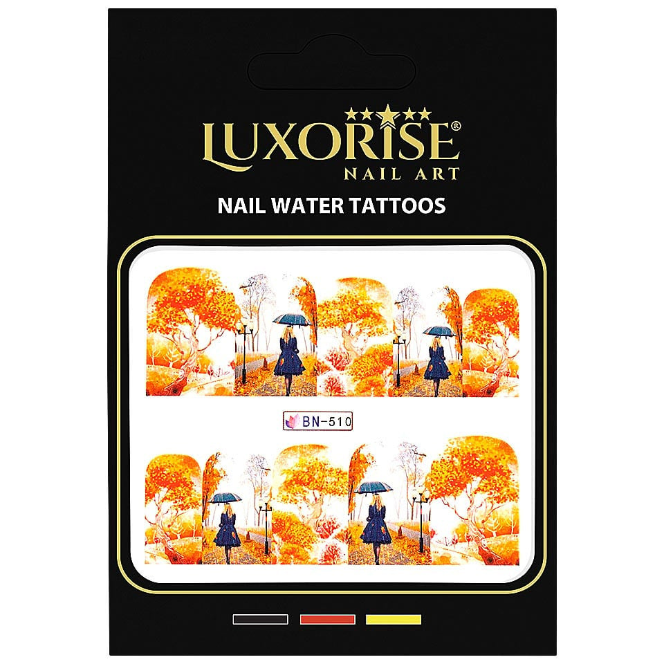 Tatuaj Unghii LUXORISE Fall Rise, BN-510 - 1 | YEO