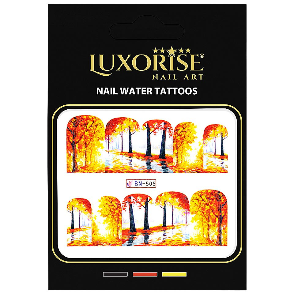 Tatuaj Unghii LUXORISE Fall Sunset, BN-505 - 1 | YEO