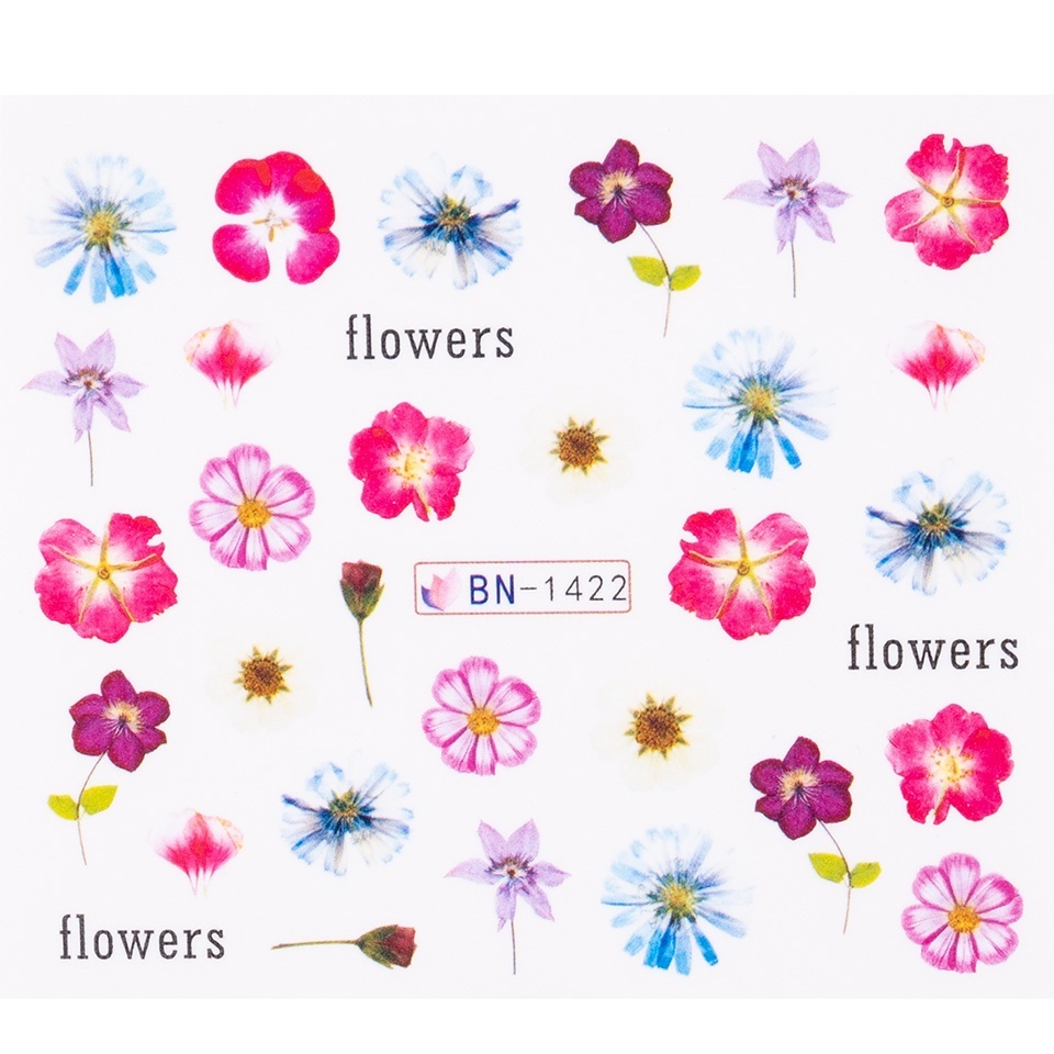 Tatuaj Unghii LUXORISE Flower Code, BN-1783