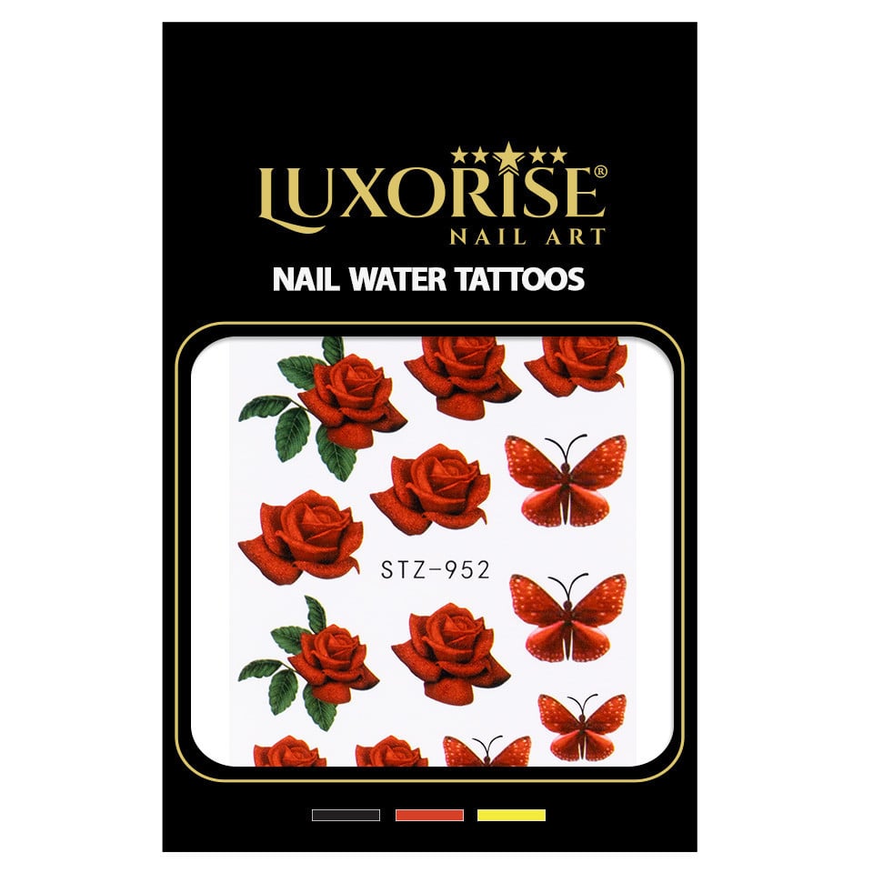 Tatuaj Unghii LUXORISE Flower Dare, STZ-952 - 1 | YEO