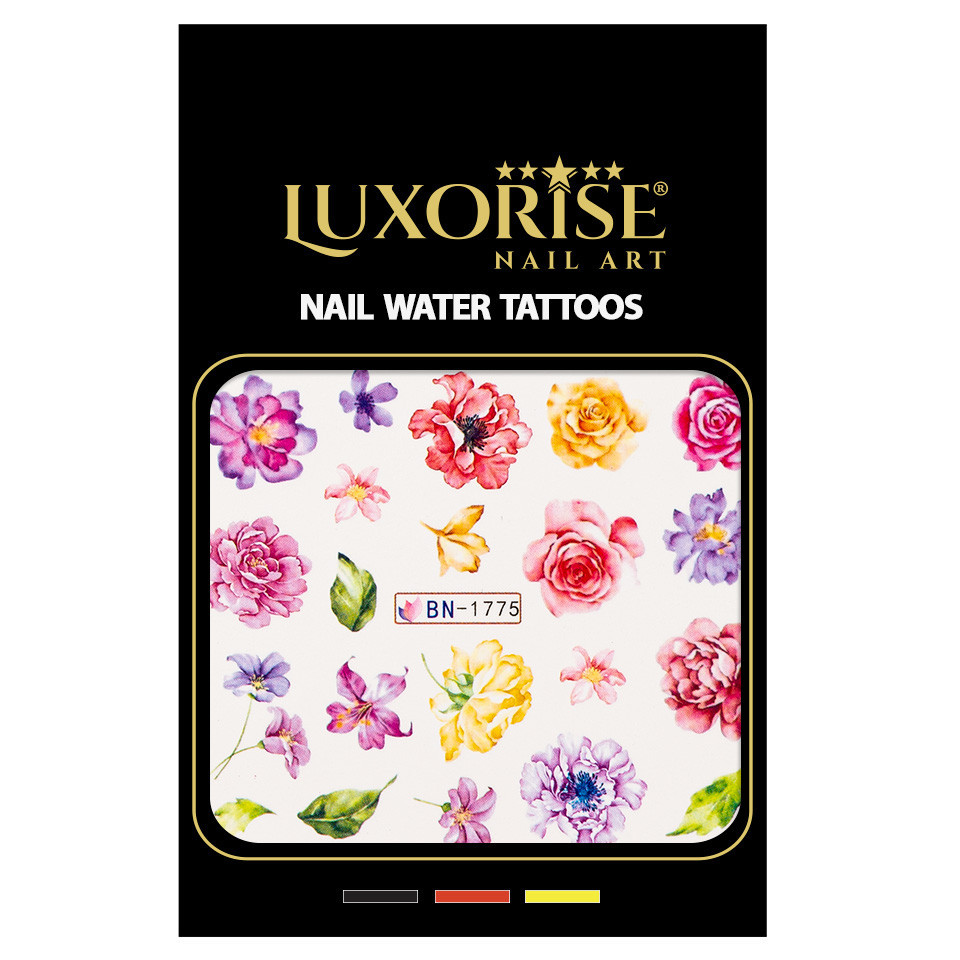 Tatuaj Unghii LUXORISE Flower Play, BN-1775 - 1 | YEO