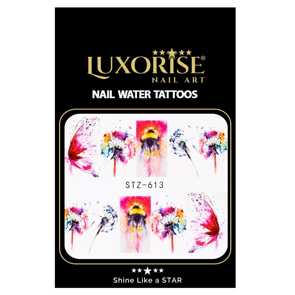 Tatuaj Unghii LUXORISE Flower Rise, STZ-613 - 1 | YEO