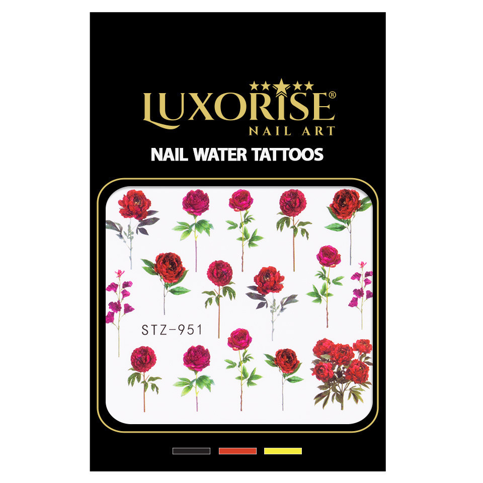 Tatuaj Unghii LUXORISE Flower Star, STZ-951 - 1 | YEO