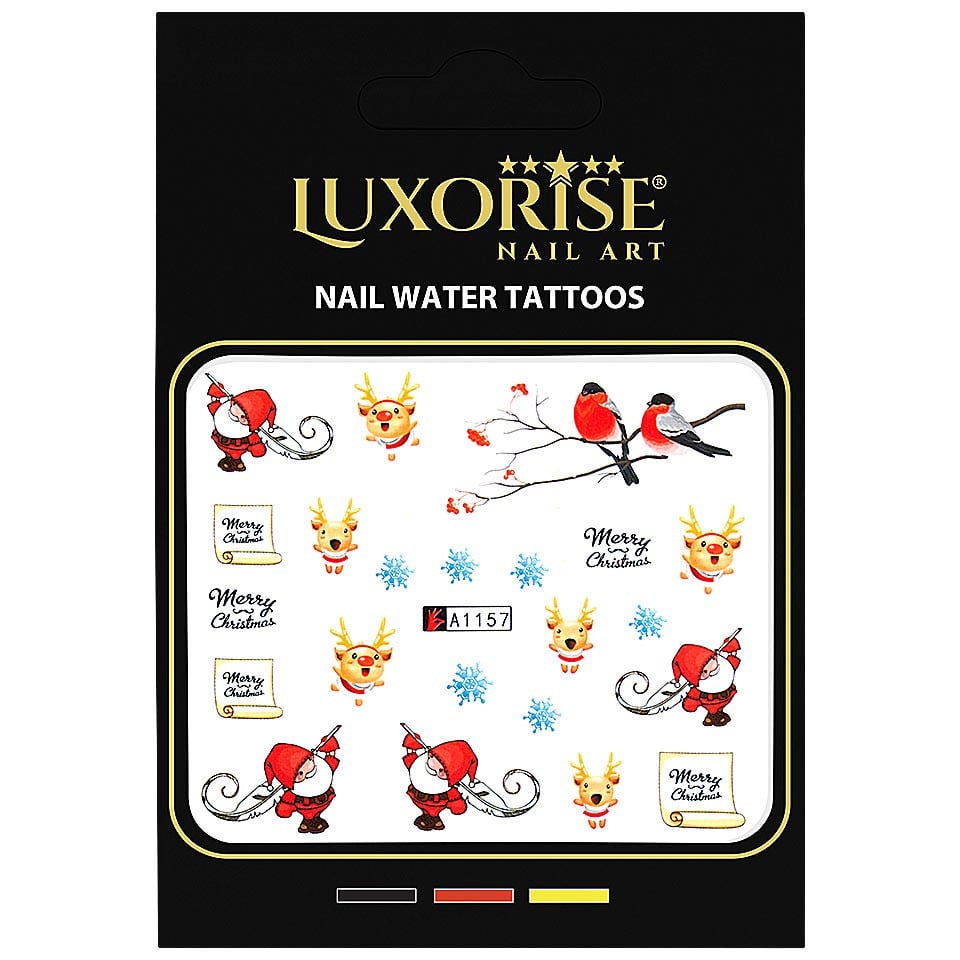 Tatuaj Unghii LUXORISE Holiday Zoom, A1157 - 1 | YEO