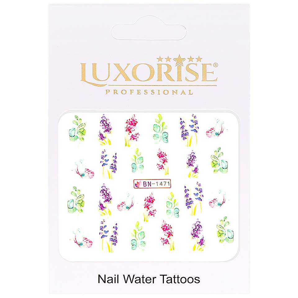 Tatuaj unghii LUXORISE, Nature BN-1471 - 1 | YEO