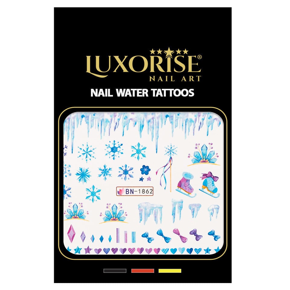 Tatuaj Unghii LUXORISE Winter Frost, BN-1862 - 2 | YEO