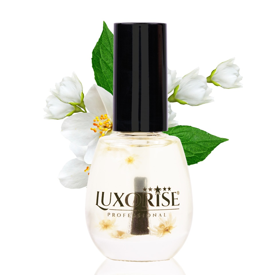 Ulei Cuticule cu Pensula Jasmine - LUXORISE, 15 ml