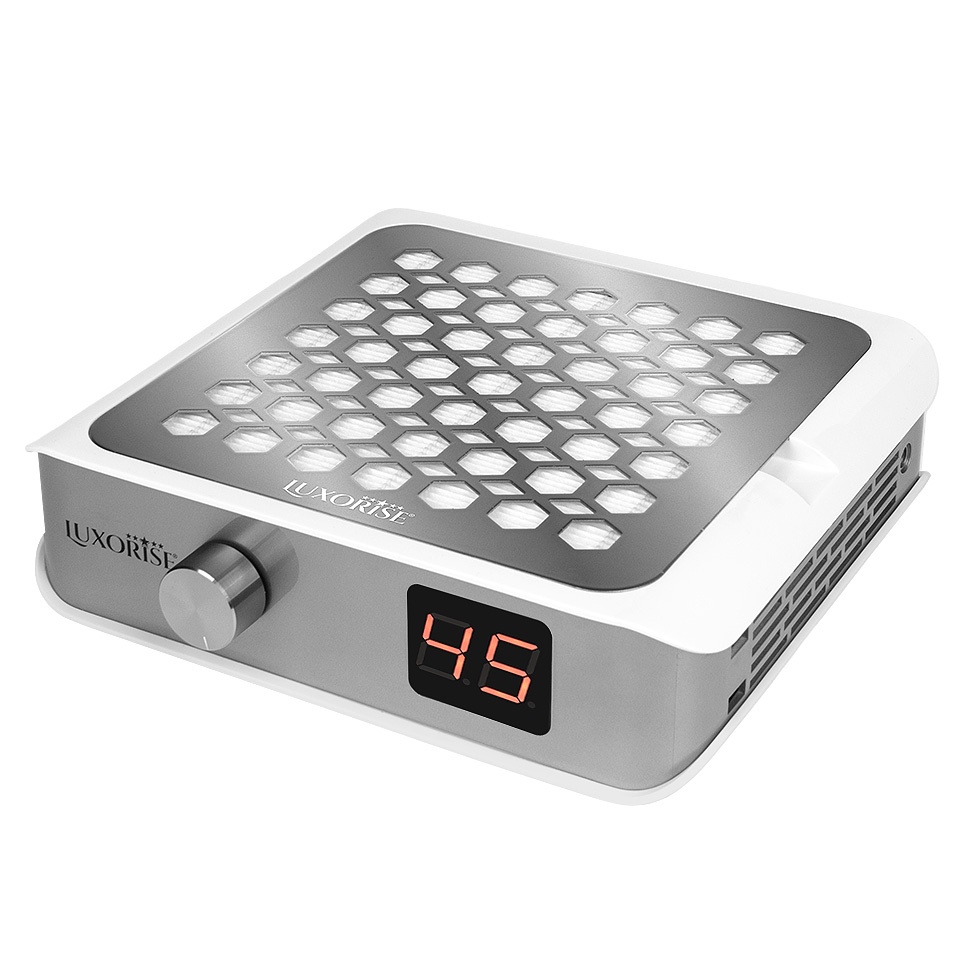 Aspirator Praf Unghii cu Display 60W Precision Elite - LUXORISE, Silver