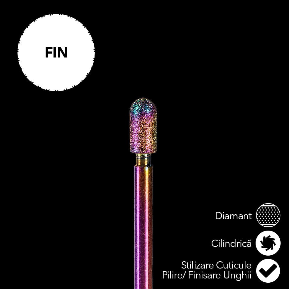 Capat Freza Diamant LUXORISE Cilindrica, fina CD23 - 1 | YEO