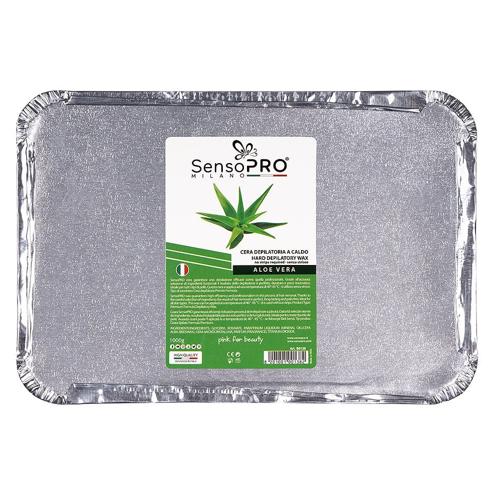 Ceara Epilat Traditionala cu Aloe Vera SensoPRO Milano - 1 kg