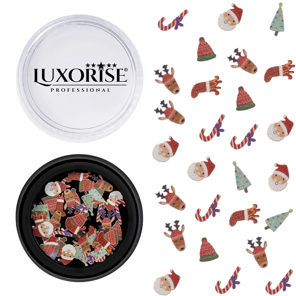 Decoratiuni Unghii Nail Art LUXORISE, Christmas Jar - 1 | YEO