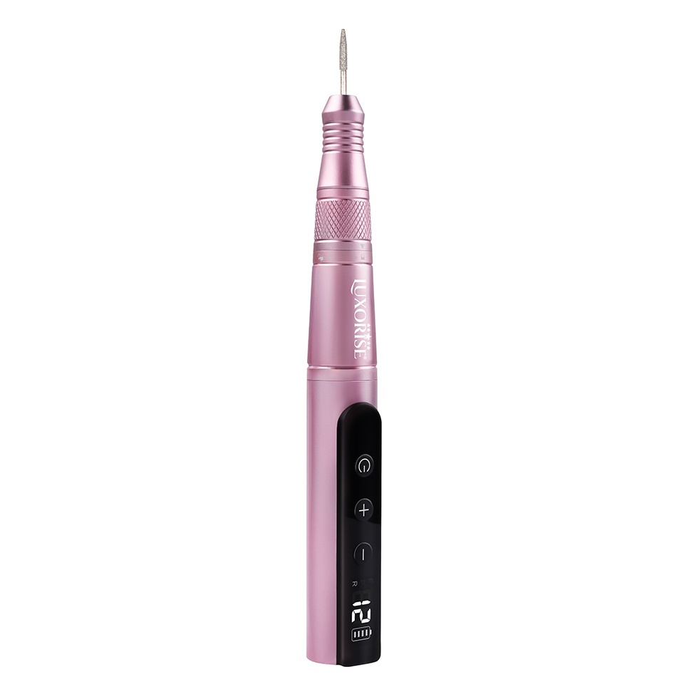 Freza Unghii Portabila cu Display Digital Titanium ProMAX - LUXORISE, Pink - 3 | YEO