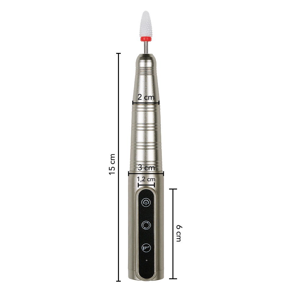 Freza Unghii Portabila Titanium Ultra - LUXORISE, Gold - 3 | YEO