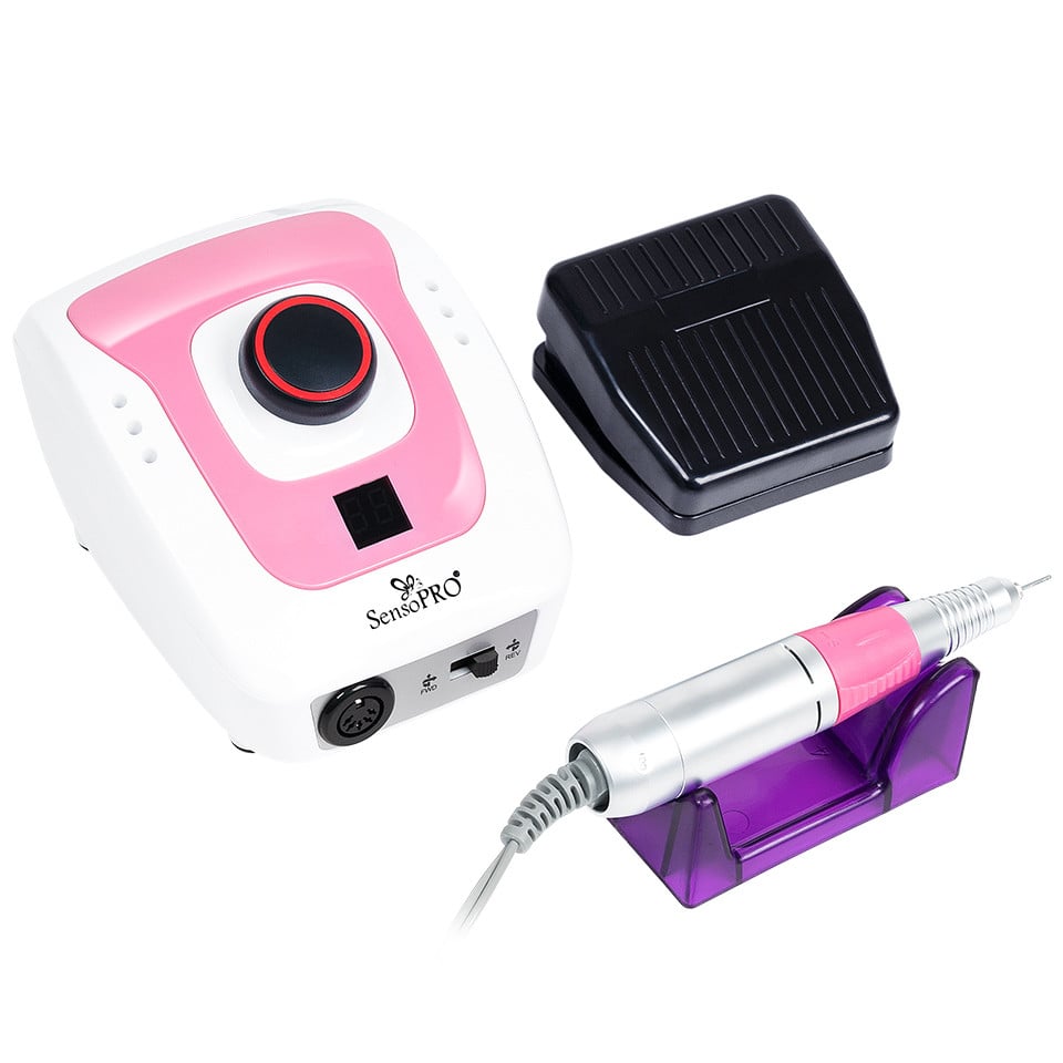 Freza unghii profesionala Turbo Bee 35.000 RPM - SensoPRO Milano, Pink - 1 | YEO