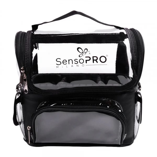 Geanta Produse Unghii SensoPRO Milano, Vanity Travel Black