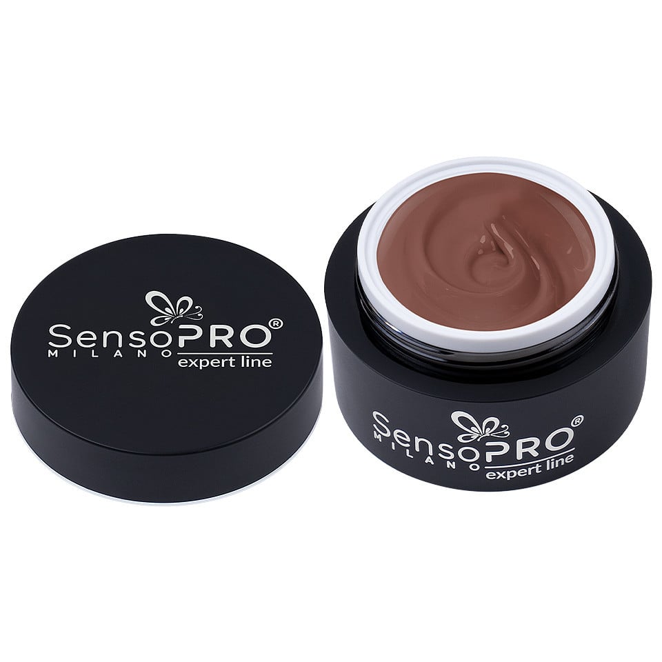 Gel Colorat UV SensoPRO Milano Expert Line - Chestnut Charm 5ml - 2 | YEO