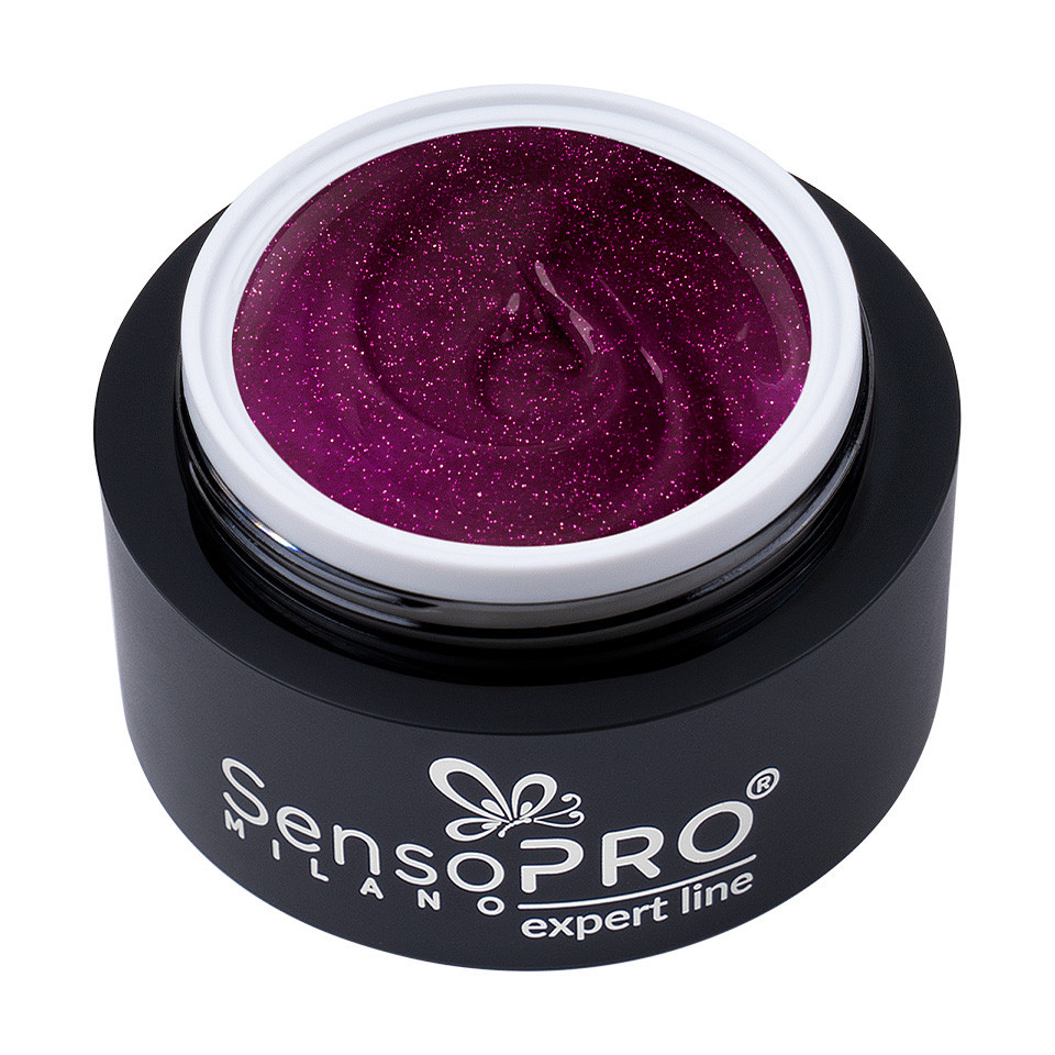 Gel Colorat UV SensoPRO Milano Expert Line - Maroon Mystique 5ml - 1 | YEO