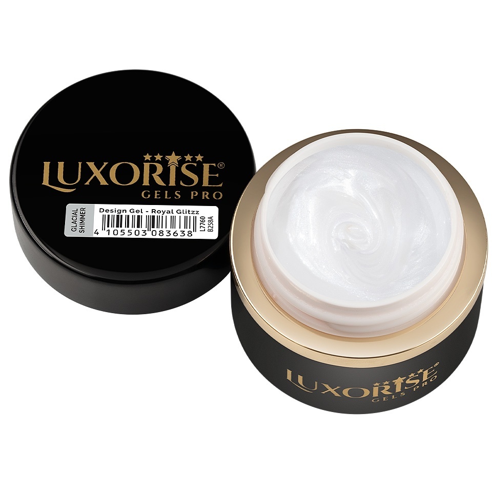 Gel Design 3D LUXORISE - Royal Glitz, Glacial Shimmer 5ml - 1 | YEO