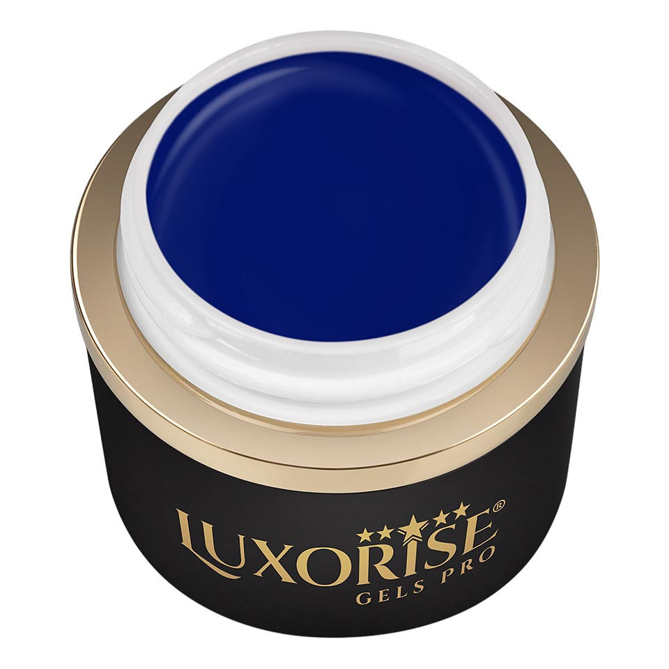 Gel Pictura Unghii LUXORISE Perfect Line - Deep Blue, 5ml - 2 | YEO