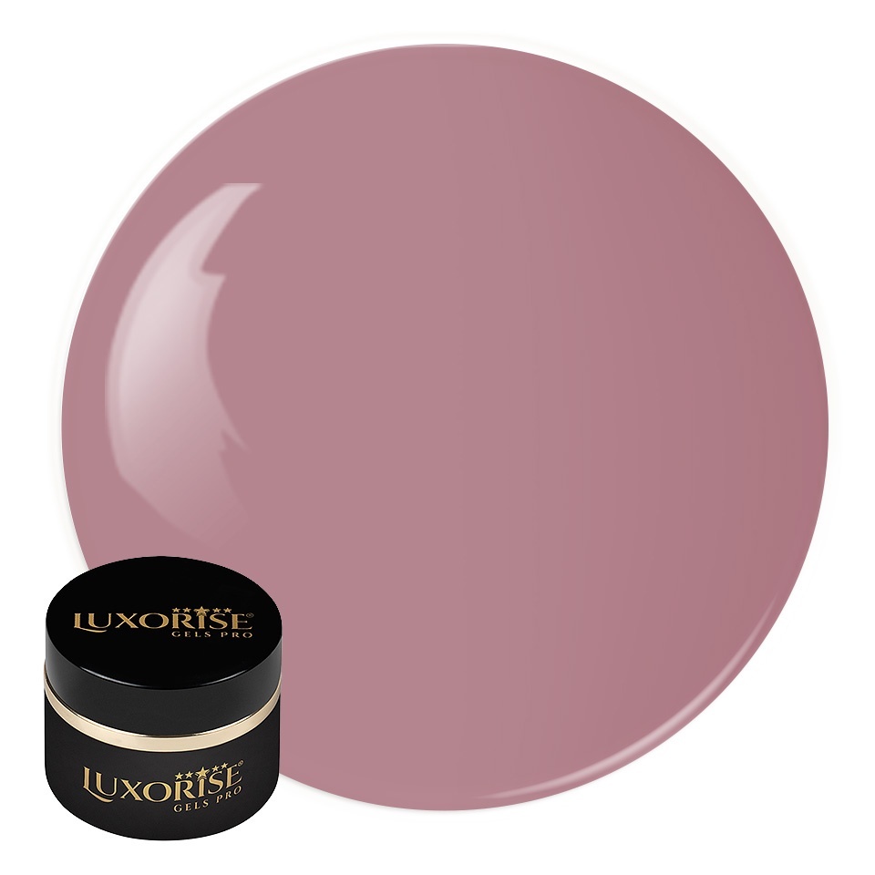 Gel UV Constructie Unghii RevoFlex LUXORISE 30ml, Cover Pink - Dark