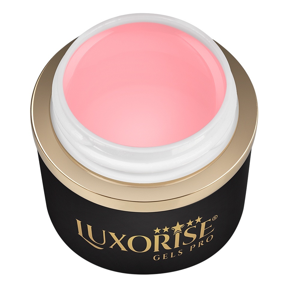 Gel UV Constructie Unghii RevoFlex LUXORISE 50ml, Milky Pink - 1 | YEO