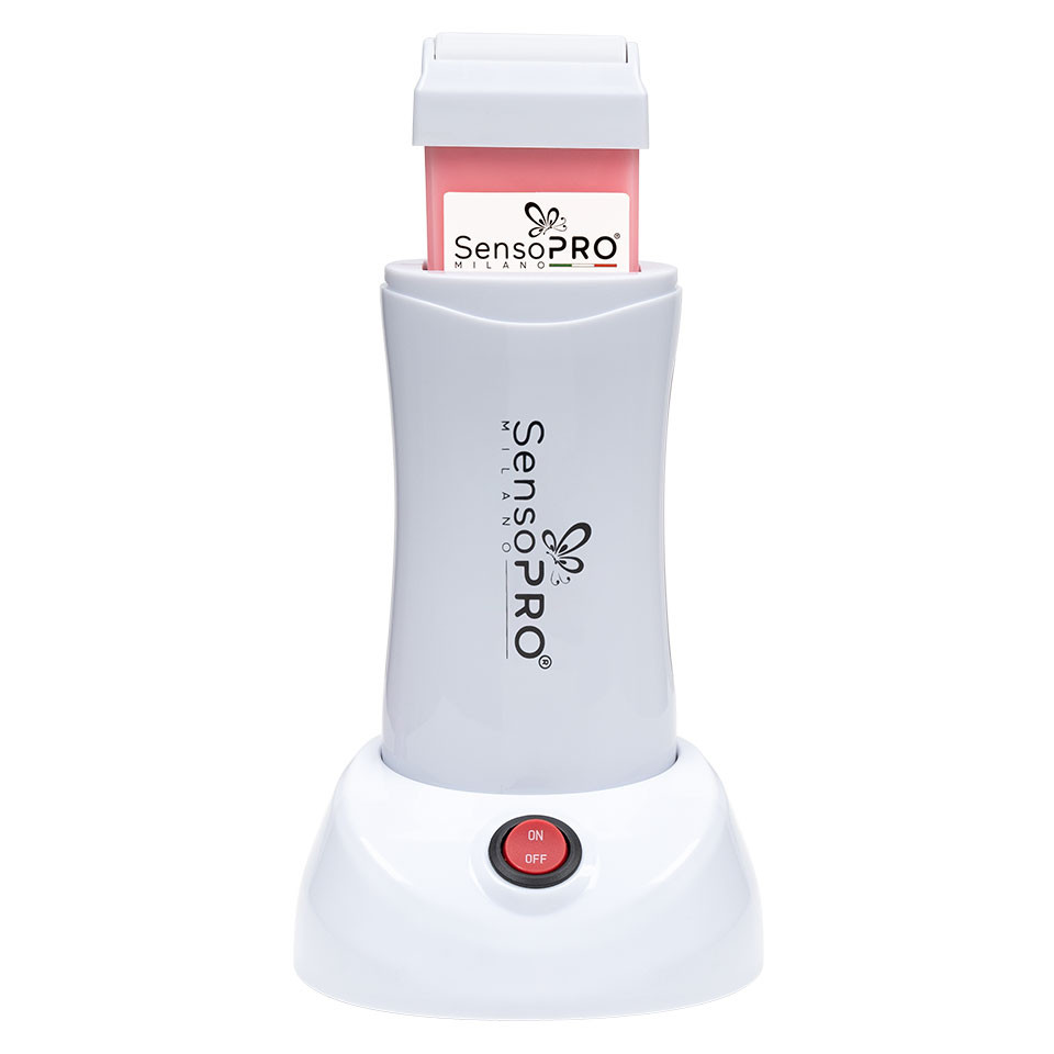 Incalzitor ceara cu suport SensoPRO Milano WAX EXPERT PRO, Roz - 2 | YEO