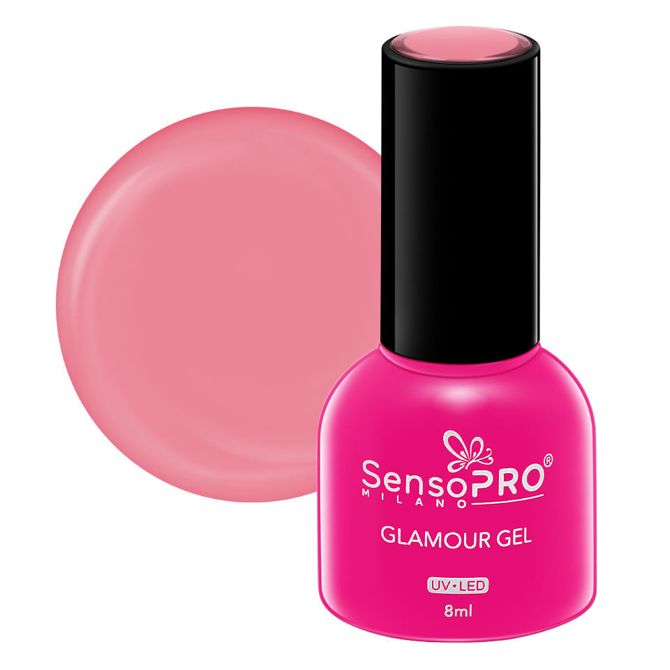 Oja Semipermanenta Glamour Gel SensoPRO Milano 8ml, Salsa Dance #89