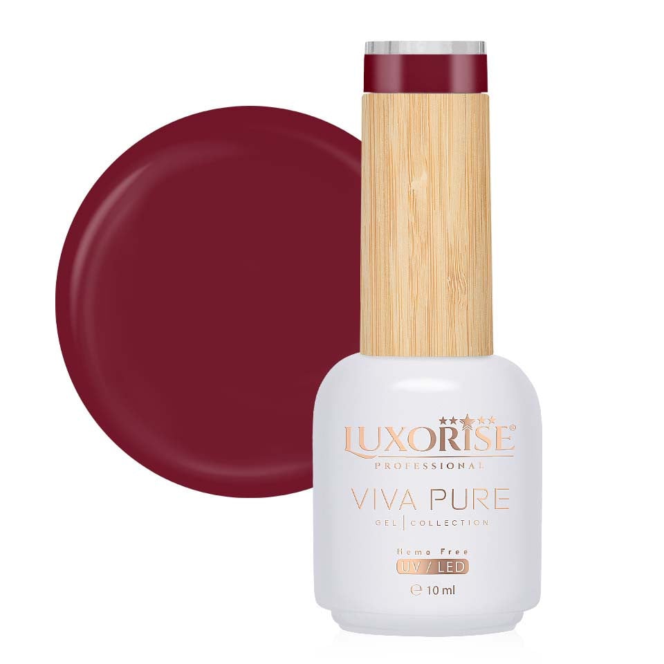 Oja Semipermanenta Hema Free Viva Pure LUXORISE - Sangria Fantasy 10ml