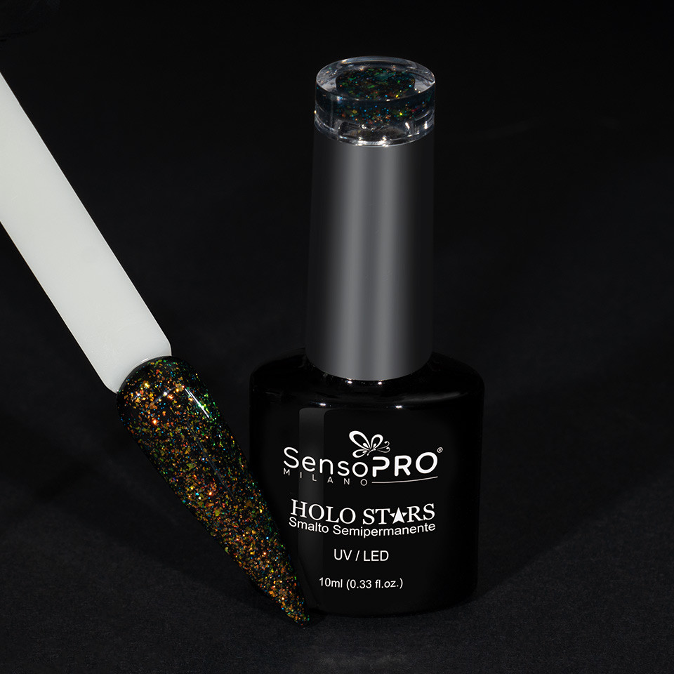 Oja Semipermanenta Holo Stars SensoPRO Milano 10ml, Night Glow #17 - 1 | YEO