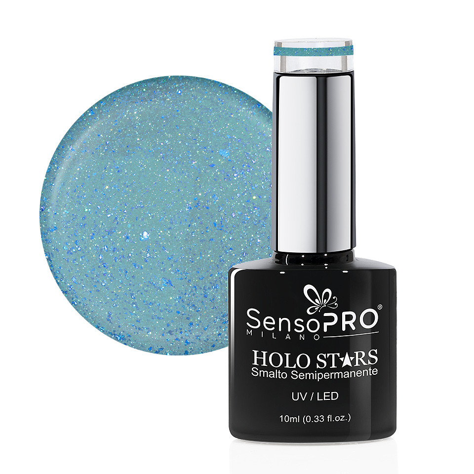 Oja Semipermanenta Holo Stars SensoPRO Milano 10ml, Spectacular Wave #21