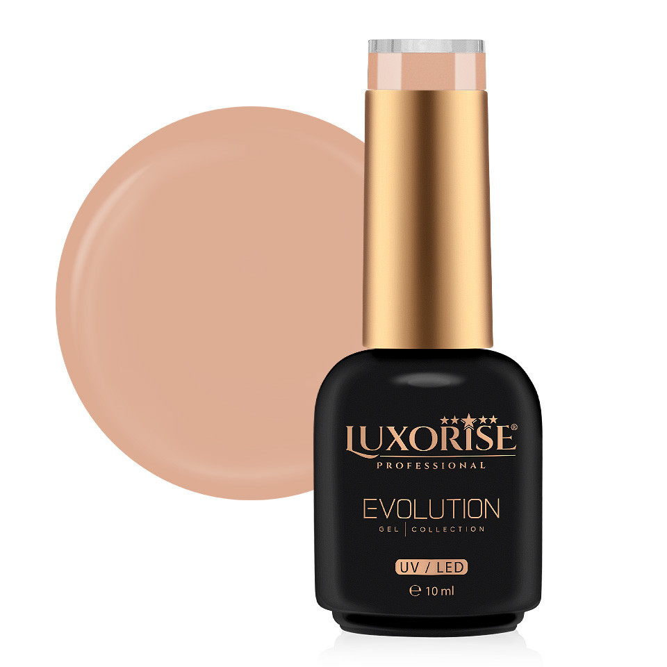 Oja Semipermanenta LUXORISE Evolution, Nude Stories - Juicy Caramel 10ml