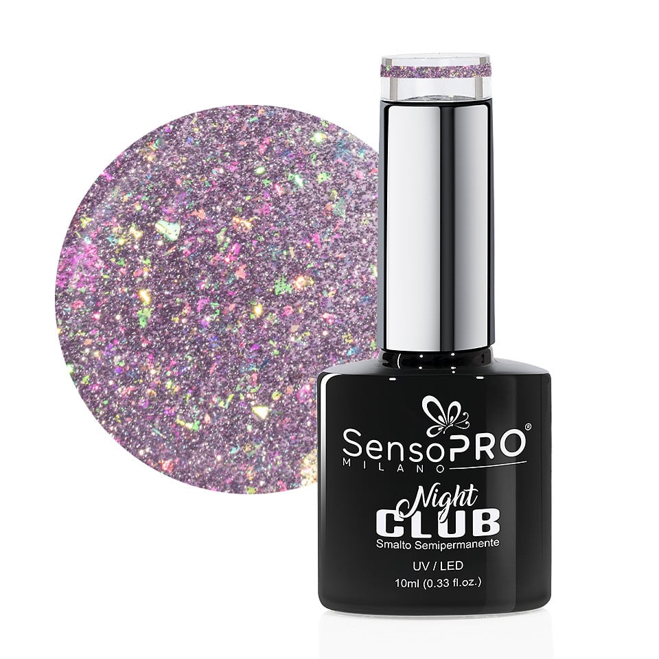 Oja Semipermanenta Night Club SensoPRO Milano 10ml, Ballerina Radiance #18