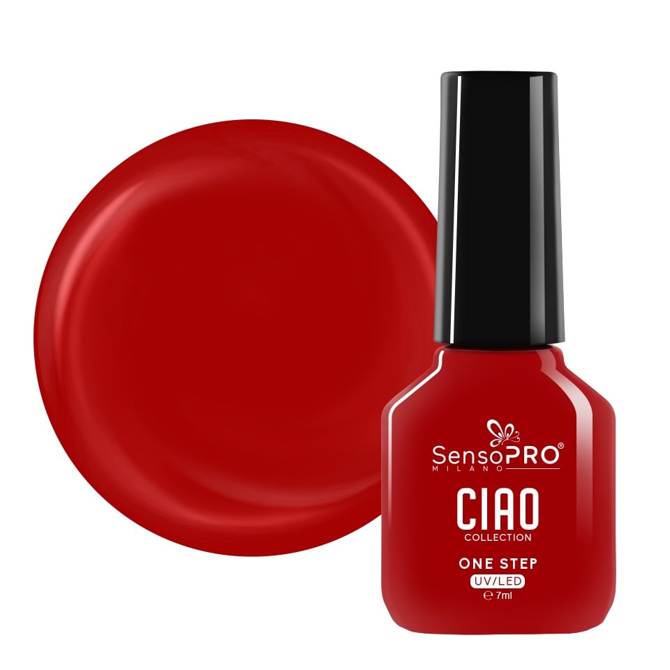 Oja Semipermanenta One Step SensoPRO Milano, CIAO Collection - Royal Lips 7ml