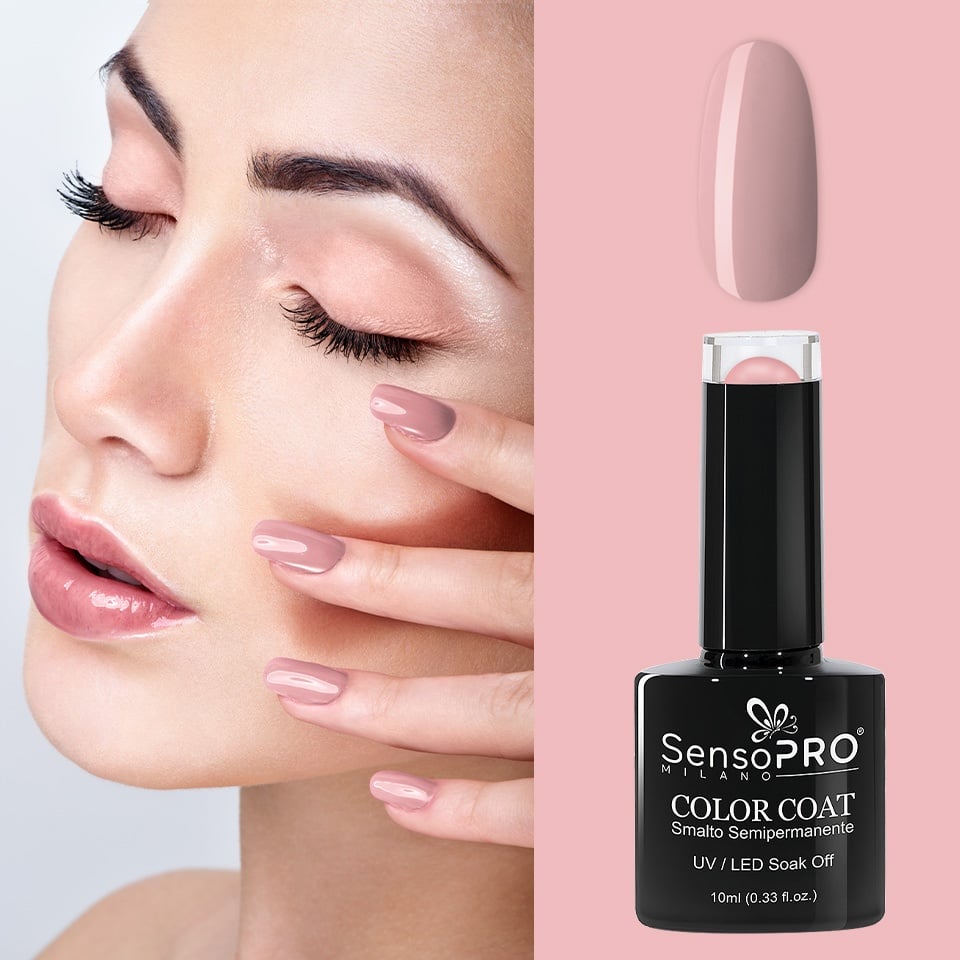 Oja Semipermanenta SensoPRO Milano 10ml - 124 Shell Pink - 1 | YEO