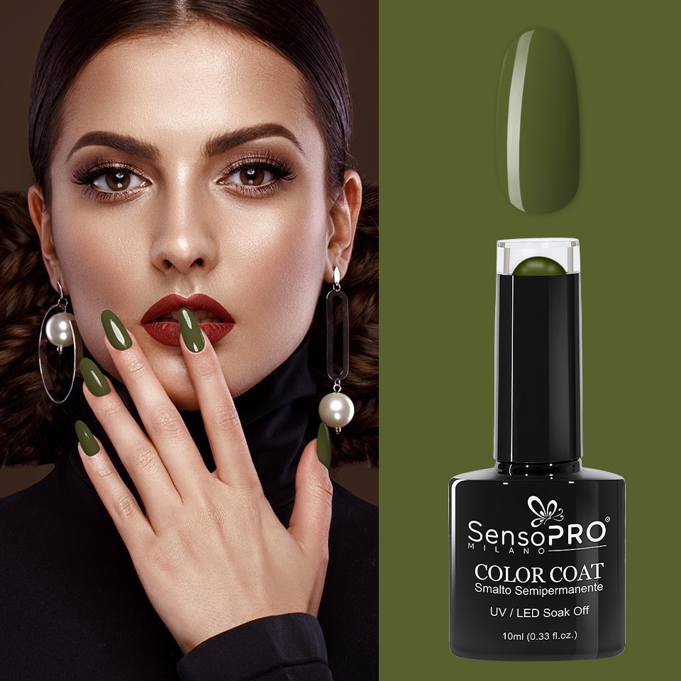 Oja Semipermanenta SensoPRO Milano 10ml - 158 Your Olive - 1 | YEO