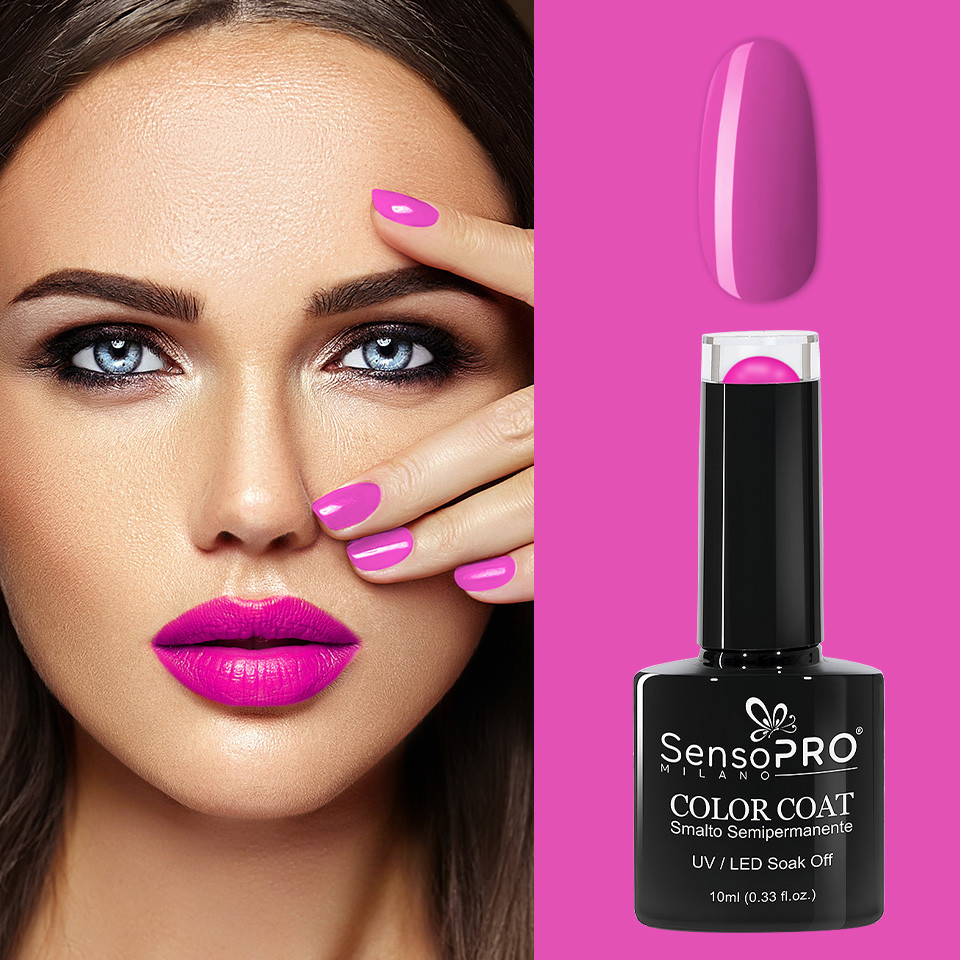 Oja Semipermanenta SensoPRO Milano 10ml - 169 Pink Kisses - 2 | YEO