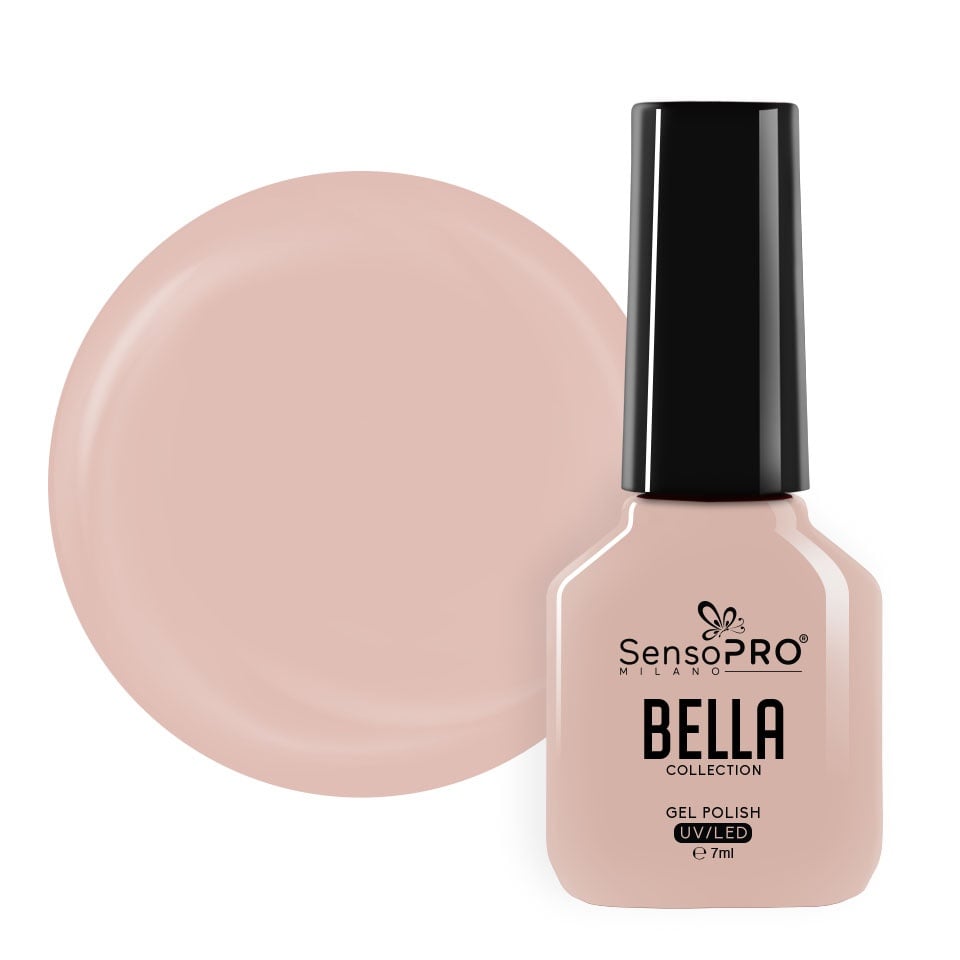 Oja Semipermanenta SensoPRO Milano, BELLA Collection - Velvet Vanilla, 7ml