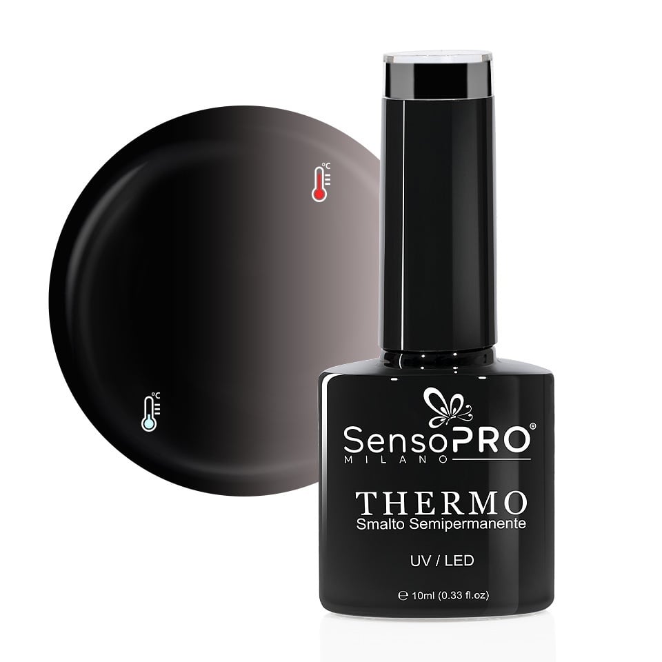 Oja Semipermanenta Termica SensoPRO Milano - Obsidian Frost 10ml