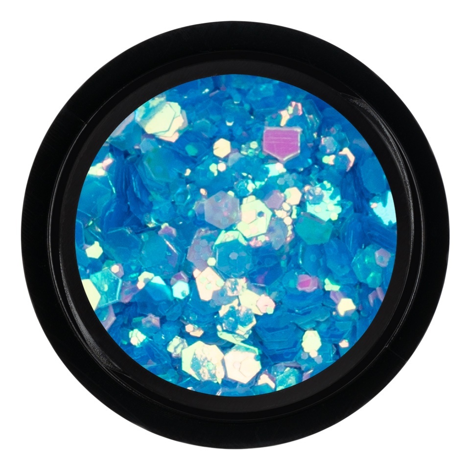 Paiete Unghii Neon Fluorescent LUXORISE, Blue - 1 | YEO