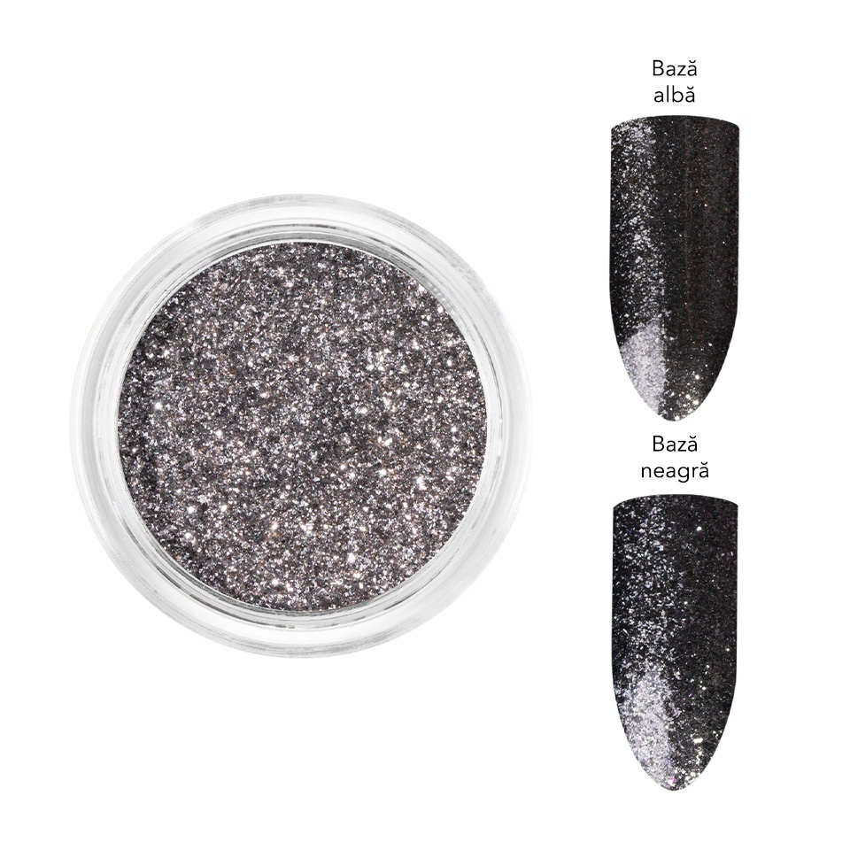 Pigment Unghii Diamond LUXORISE, Midnight Glow - 2 | YEO