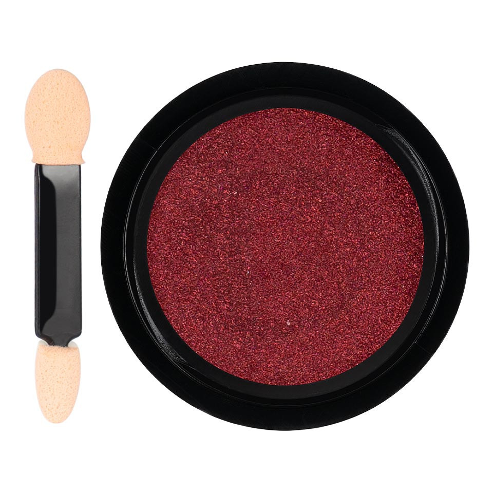 Pigment Unghii Mirror Powder LUXORISE, Red Velvet